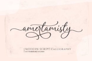 Amerta Misty Script: A Sweet Touch for Creative Projects