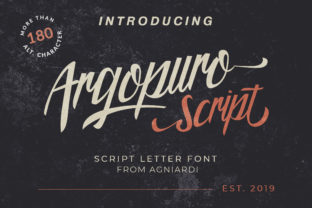 Argopuro Script: A Stunning Typeface for Standout Designs