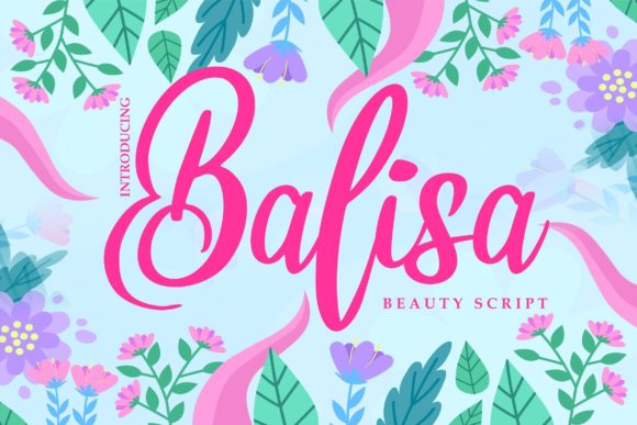 Balisa Script: A Handwritten Font for Personal Touch