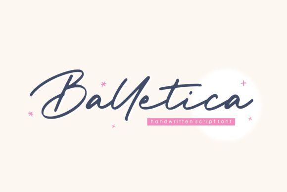 Balletica Script: Elevate Your Brand with Elegant Script