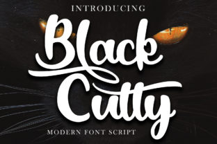 Black Catty Script: The Authentic Vibe for Your Designs
