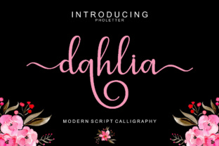Dahlia Script: A Modern Handwritten Font for Creative Projects