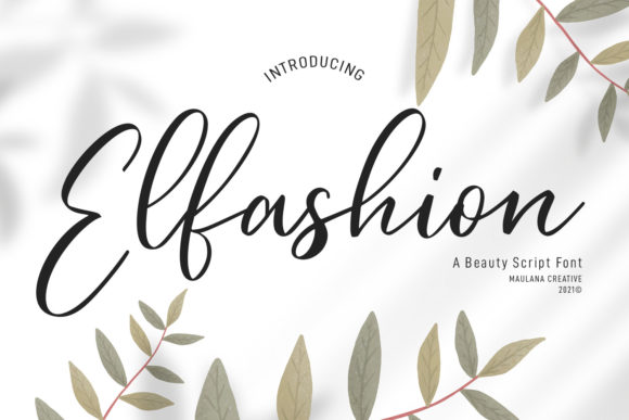 Elfashion Beauty Script: An Elegant Font for Creative Projects