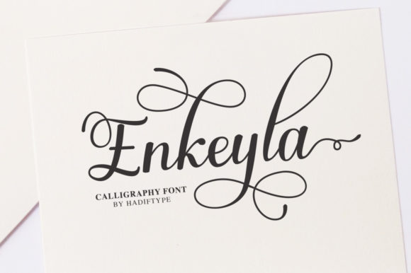 Enkeyla Script: Elevate Your Designs with This Script Font
