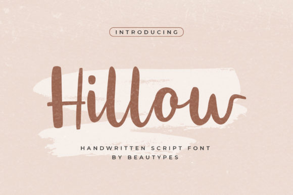 Hillow Script: The Elegant Font for Modern Branding