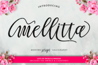 Mellitta Script: A Handwritten Font for Authentic Branding