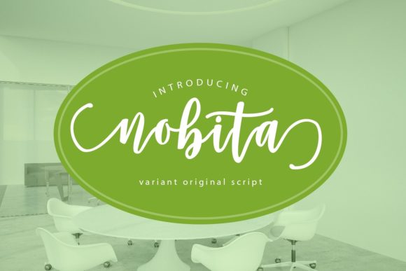 Nobita Script: A Font for Projects with Heart and Polish
