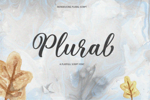 Plural Script: A Modern Calligraphy Font for Impactful Design
