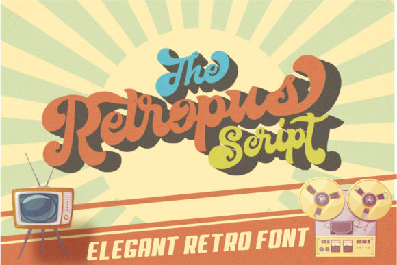 Retropus Script: A Bold Choice for Authentic Design