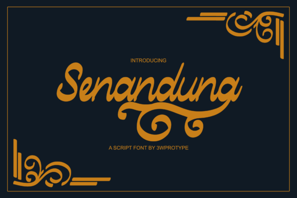 Senandung Script: A Creative Font for Authentic Branding