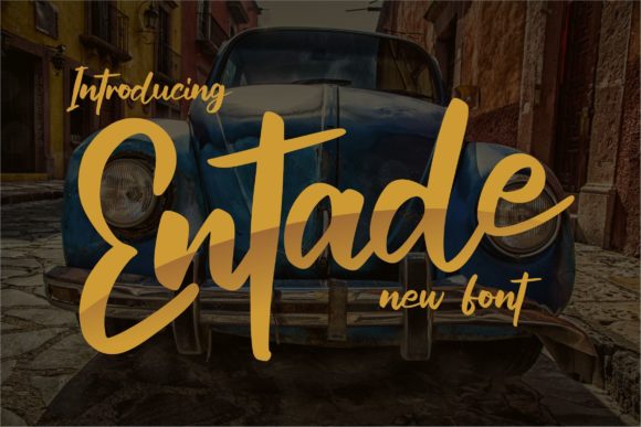 Why Entade Script Is the Modern Script Font Your Brand Needs