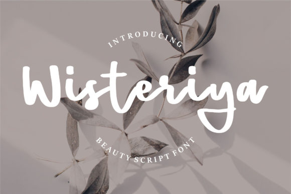 Wisteriya Script: Crafting Elegance for Modern Brands